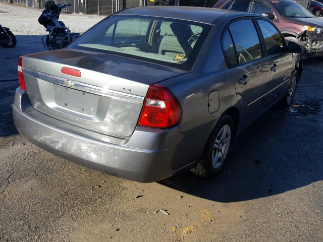1G1ZS51F76F112942 - 2006 CHEVROLET MALIBU LS 灰色 照片 4