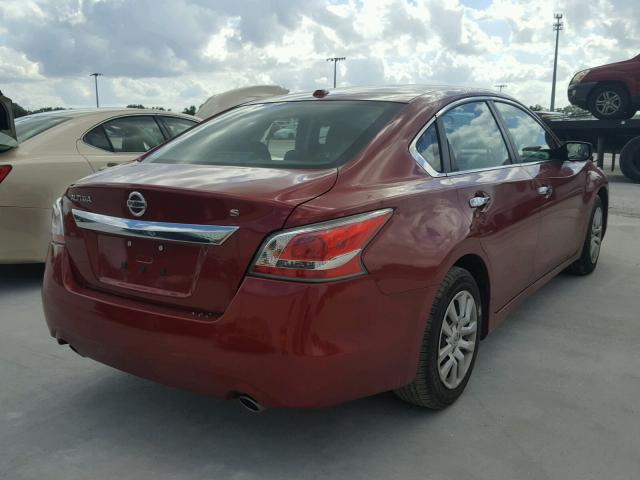 1N4AL3APXFN318296 - 2015 NISSAN ALTIMA 2.5 RED photo 4