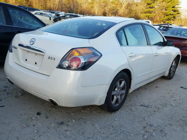 1N4AL21E07C193606 - 2007 NISSAN ALTIMA 2.5 WHITE photo 4