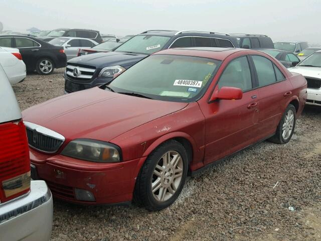 1LNHM87A23Y686192 - 2003 LINCOLN LS RED photo 2