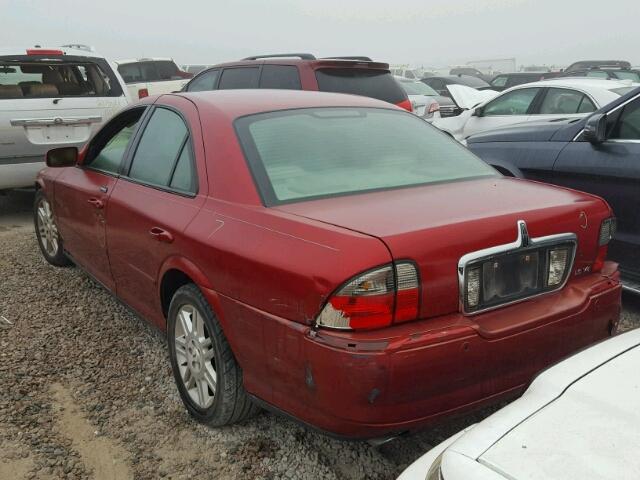 1LNHM87A23Y686192 - 2003 LINCOLN LS 红色 照片 3