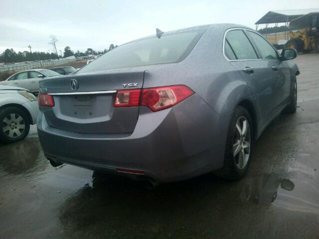 JH4CU2F64BC005081 - 2011 ACURA TSX GRAY photo 4