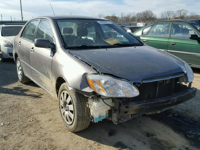 1NXBR38E53Z097446 - 2003 TOYOTA COROLLA CE GRAY photo 1