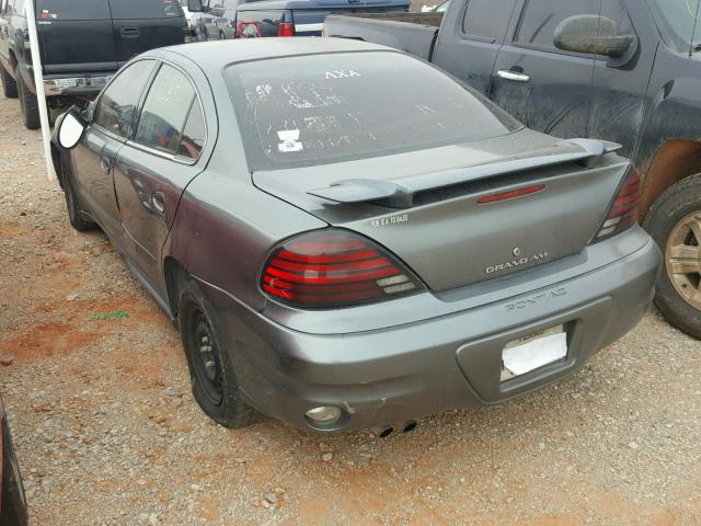 1G2NE52F15M255637 - 2005 PONTIAC GRAND AM S 灰色 照片 3