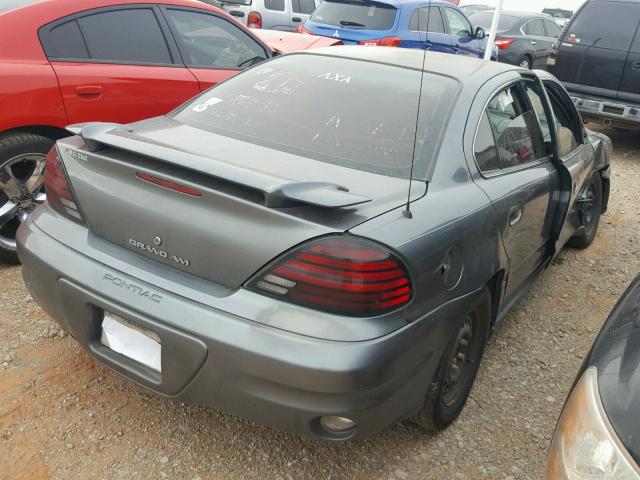 1G2NE52F15M255637 - 2005 PONTIAC GRAND AM S 灰色 照片 4