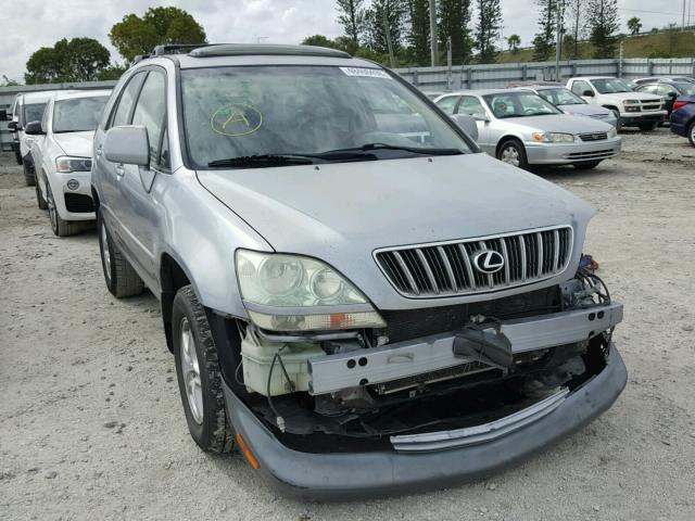 JTJGF10U420128411 - 2002 LEXUS RX 300 SILVER photo 1