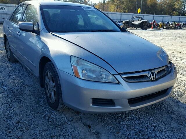 1HGCM56396A019182 - 2006 HONDA ACCORD SE SILVER photo 1