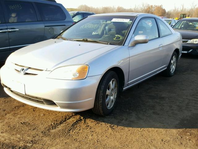 1HGEM21953L083044 - 2003 HONDA CIVIC EX SILVER photo 2