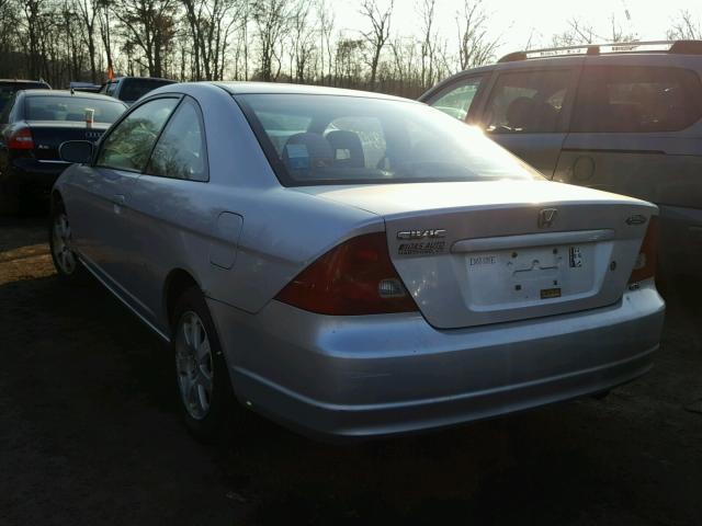 1HGEM21953L083044 - 2003 HONDA CIVIC EX SILVER photo 3