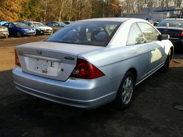 1HGEM21953L083044 - 2003 HONDA CIVIC EX SILVER photo 4