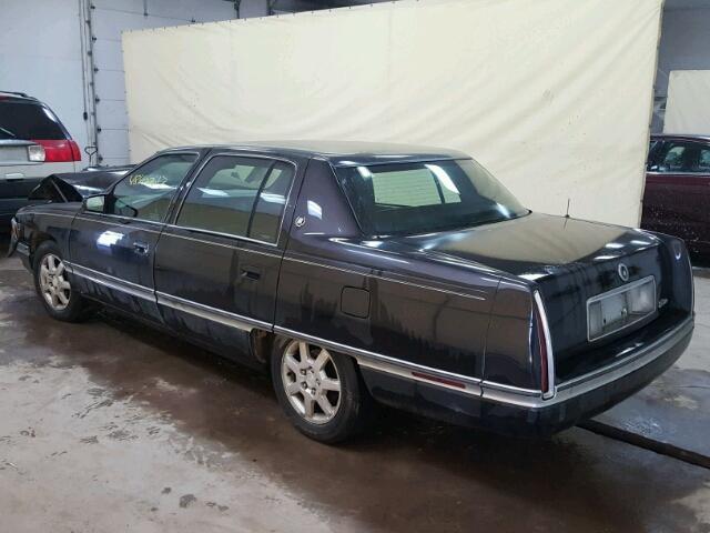 1G6KD52B8SU203824 - 1995 CADILLAC DEVILLE BLACK photo 3