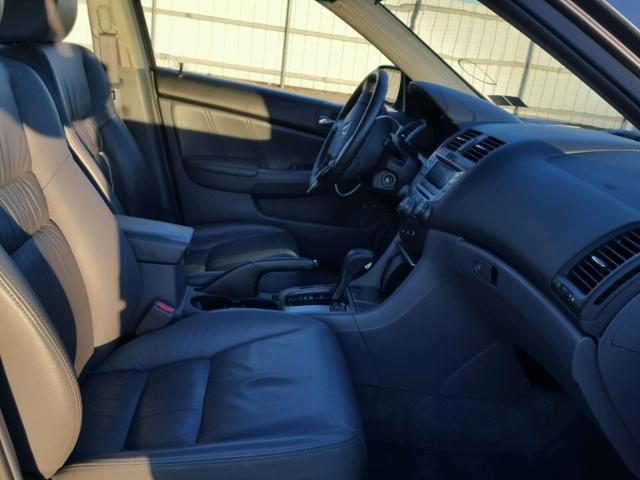 1HGCM56827A137443 - 2007 HONDA ACCORD EX GRAY photo 5