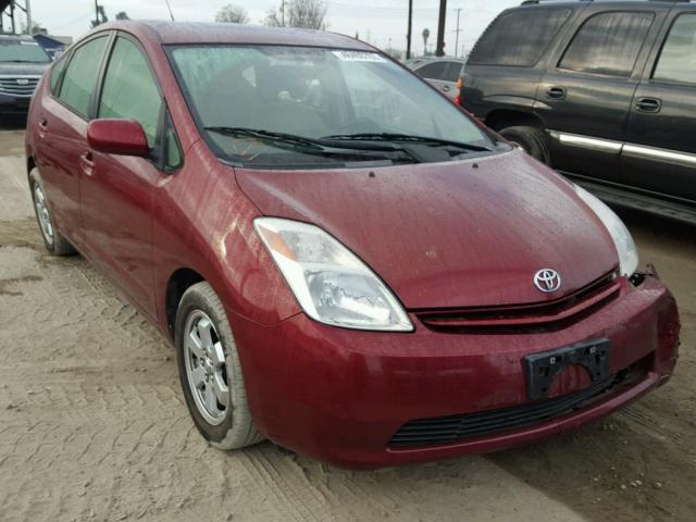 JTDKB20U053123871 - 2005 TOYOTA PRIUS BURGUNDY photo 1