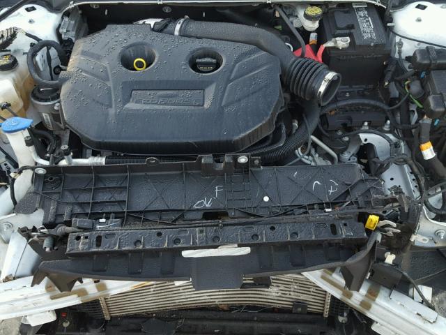 3FA6P0K98ER382213 - 2014 FORD FUSION TIT WHITE photo 7