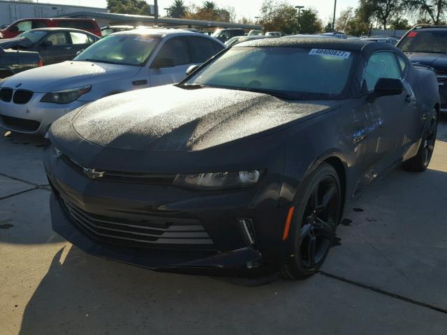 1G1FB1RS1H0105956 - 2017 CHEVROLET CAMARO LT BLACK photo 2