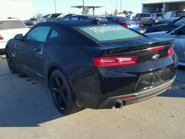 1G1FB1RS1H0105956 - 2017 CHEVROLET CAMARO LT BLACK photo 3