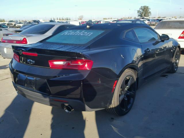 1G1FB1RS1H0105956 - 2017 CHEVROLET CAMARO LT BLACK photo 4