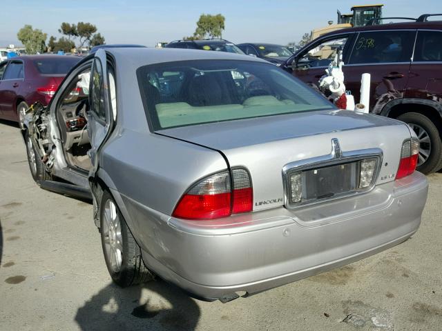 1LNHM87A74Y664061 - 2004 LINCOLN LS SILVER photo 3