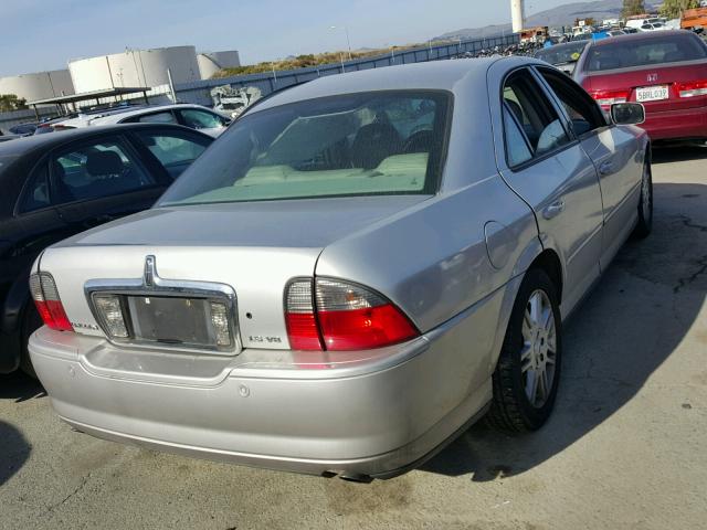 1LNHM87A74Y664061 - 2004 LINCOLN LS 银色 照片 4