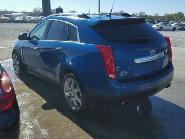 3GYFNBEY7AS588778 - 2010 CADILLAC SRX PERFOR BLUE photo 3