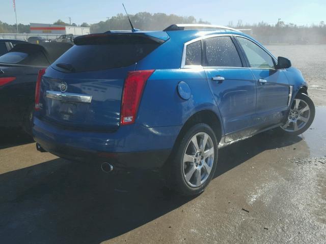 3GYFNBEY7AS588778 - 2010 CADILLAC SRX PERFOR BLUE photo 4