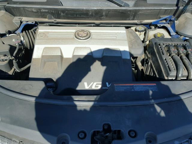 3GYFNBEY7AS588778 - 2010 CADILLAC SRX PERFOR 蓝色 照片 7