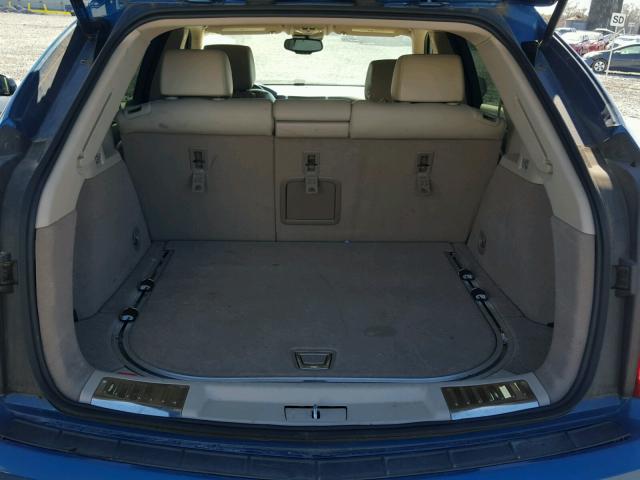 3GYFNBEY7AS588778 - 2010 CADILLAC SRX PERFOR 蓝色 照片 9