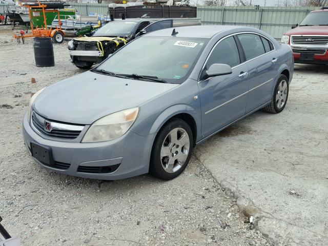 1G8ZV57718F149769 - 2008 SATURN AURA XR GRAY photo 2