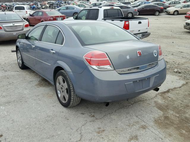 1G8ZV57718F149769 - 2008 SATURN AURA XR GRAY photo 3