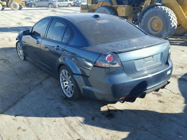 6G2EC57Y29L173253 - 2009 PONTIAC G8 GT BLUE photo 3