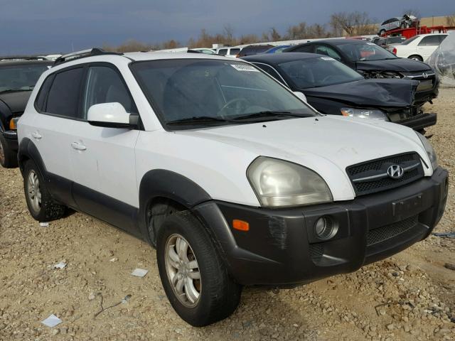 KM8JN12D96U330695 - 2006 HYUNDAI TUCSON GLS WHITE photo 1