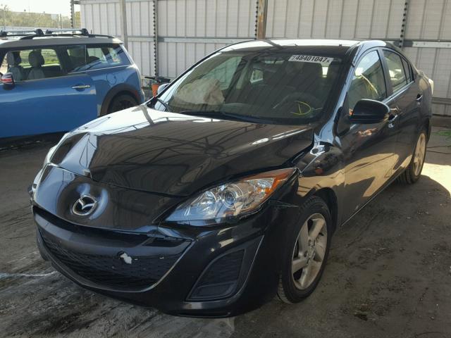 JM1BL1UG0B1415152 - 2011 MAZDA 3 I BLACK photo 2