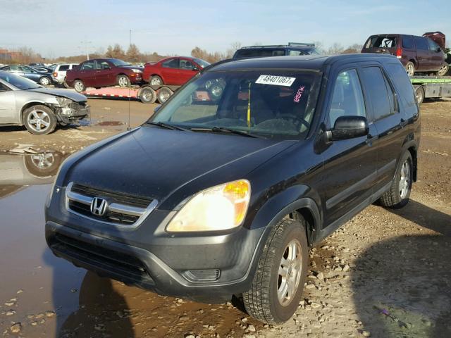 SHSRD78863U106966 - 2003 HONDA CR-V EX BLACK photo 2