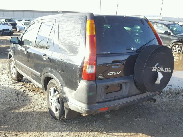 SHSRD78863U106966 - 2003 HONDA CR-V EX BLACK photo 3