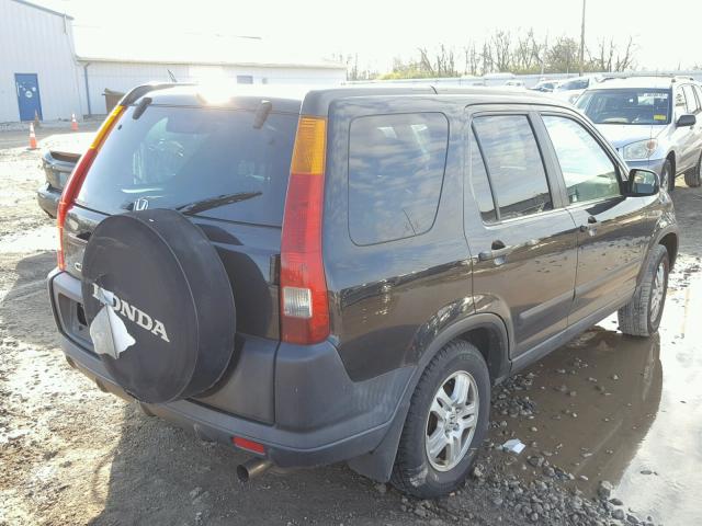 SHSRD78863U106966 - 2003 HONDA CR-V EX BLACK photo 4