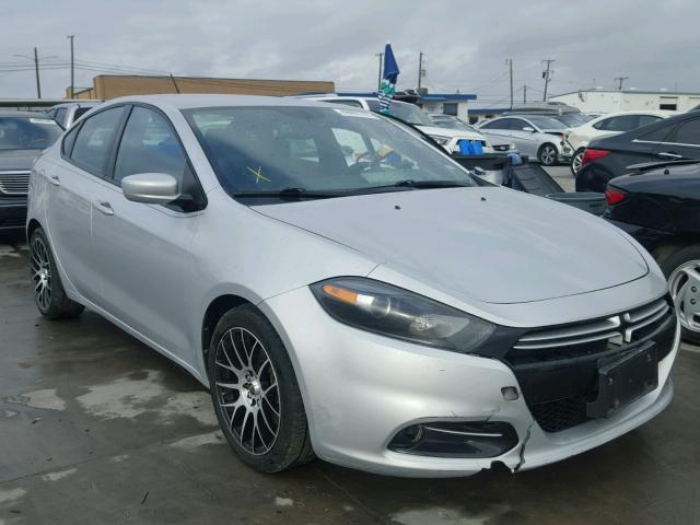 1C3CDFBA8DD202503 - 2013 DODGE DART SXT SILVER photo 1