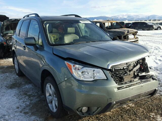 JF2SJAHC3GH411917 - 2016 SUBARU FORESTER 2 SILVER photo 1