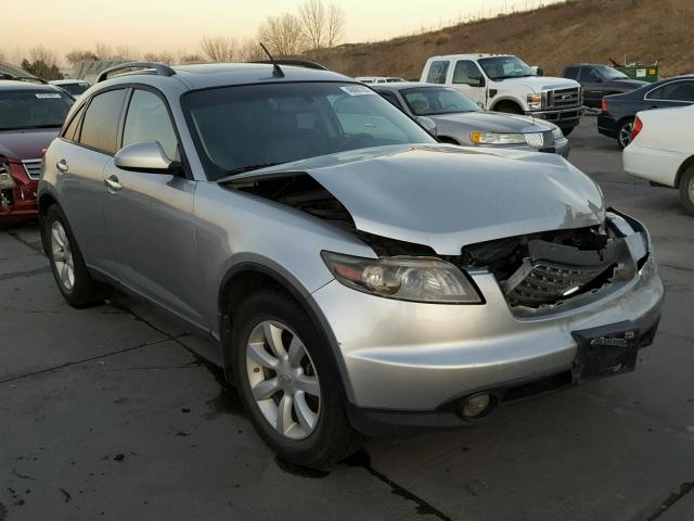 JNRAS08W35X204457 - 2005 INFINITI FX35 SILVER photo 1