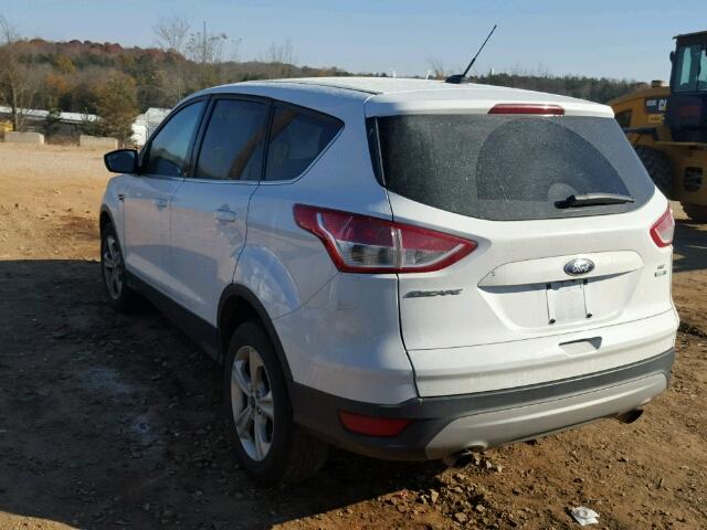 1FMCU9GX9EUB85704 - 2014 FORD ESCAPE SE WHITE photo 3