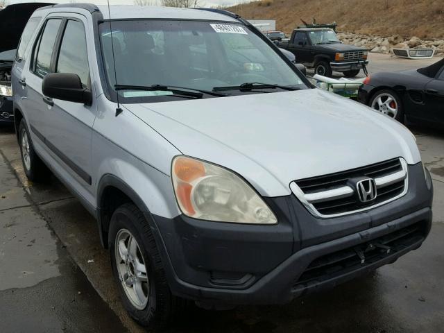 SHSRD684X2U002289 - 2002 HONDA CR-V LX SILVER photo 1