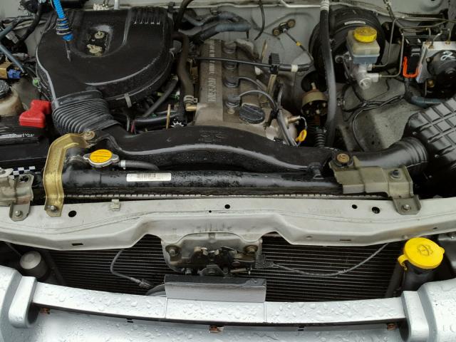 1N6DD26T03C466885 - 2003 NISSAN FRONTIER K SILVER photo 7