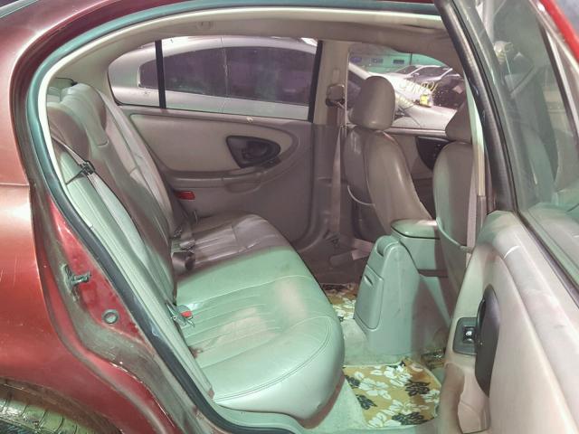 1G1NE52JX2M659136 - 2002 CHEVROLET MALIBU LS 栗色 照片 6