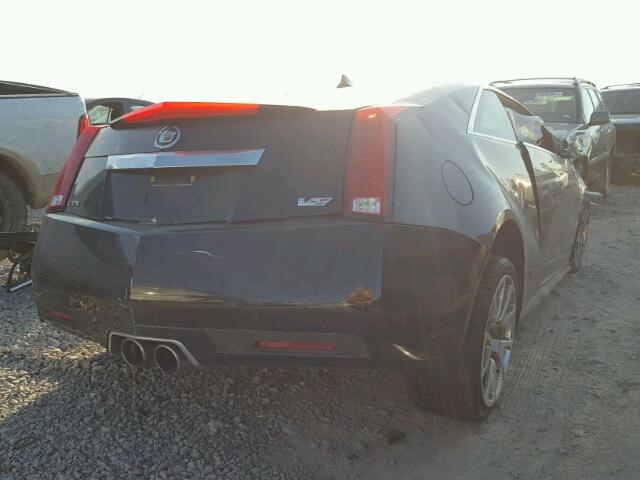 1G6DV1EP6C0138003 - 2012 CADILLAC CTS-V BLACK photo 4