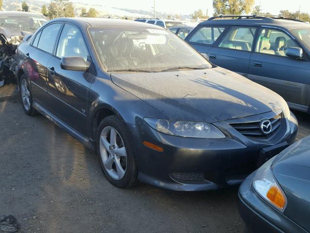 1YVHP84D645N94557 - 2004 MAZDA 6 S GRAY photo 1