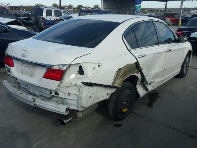 1HGCR2F33FA176299 - 2015 HONDA ACCORD LX WHITE photo 4