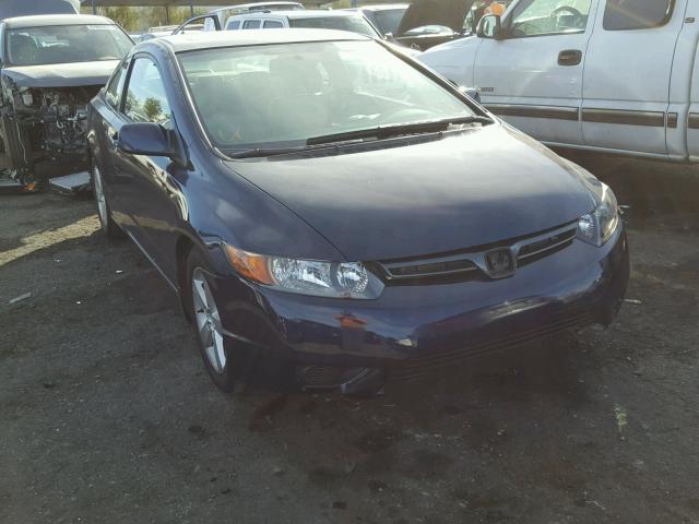 2HGFG128X6H562315 - 2006 HONDA CIVIC EX BLUE photo 1