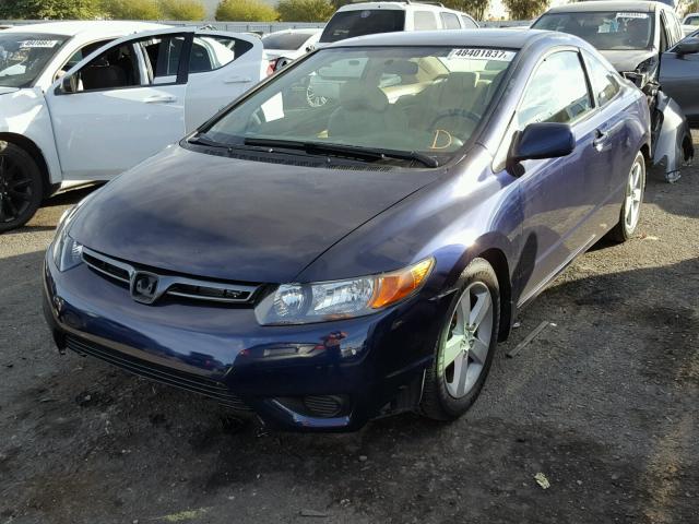 2HGFG128X6H562315 - 2006 HONDA CIVIC EX BLUE photo 2