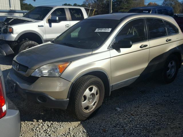 JHLRE38337C051125 - 2007 HONDA CR-V LX BROWN photo 2