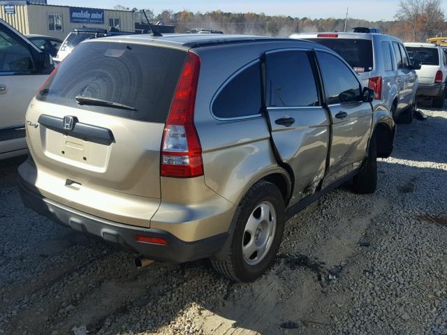 JHLRE38337C051125 - 2007 HONDA CR-V LX BROWN photo 4