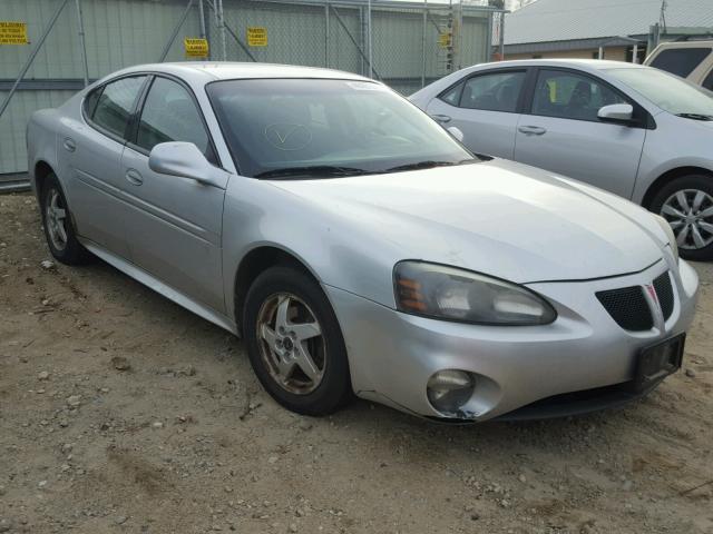 2G2WP522X41330082 - 2004 PONTIAC GRAND PRIX SILVER photo 1